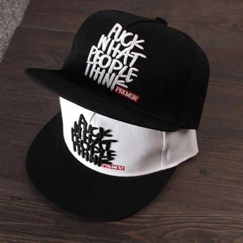 

2020 Korean Letter Embroidery Flat Caps Street Tide Hip Hop Hat Cotton Fashion Snapback Cap Casual Outdoor Dad Truck Driver Hats