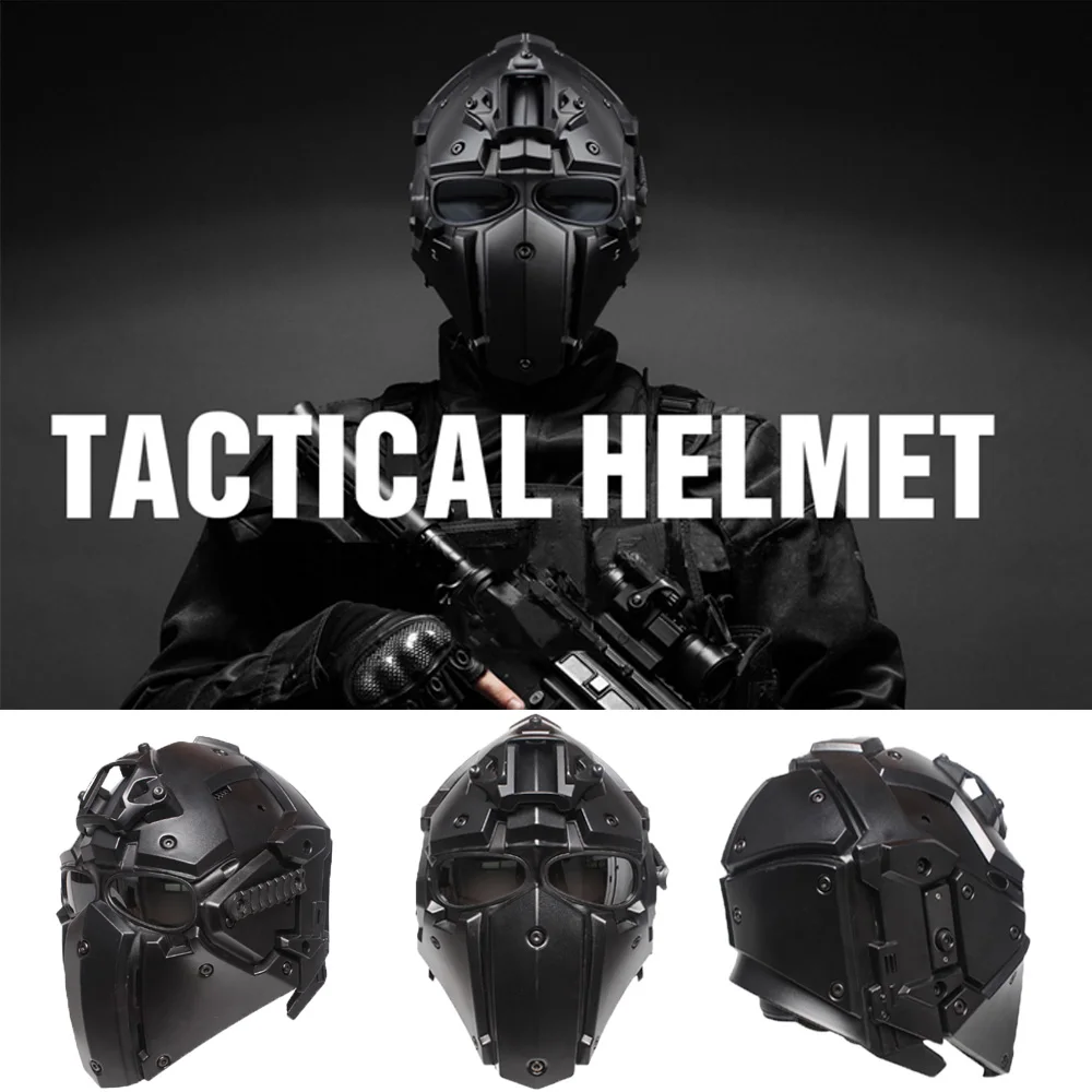 Casque de protection tactique de haute qualité, pour Paintball, Wargame, Airsoft, tir en plein