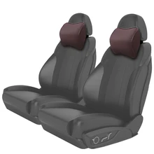 Автомобильная подушка для шеи пены памяти средства ухода за кожей шеи автомобиля подушка для большинства автомобилей подголовник сиденья подушки Универсальный автомобиль массаж шеи поясничного Поддержка