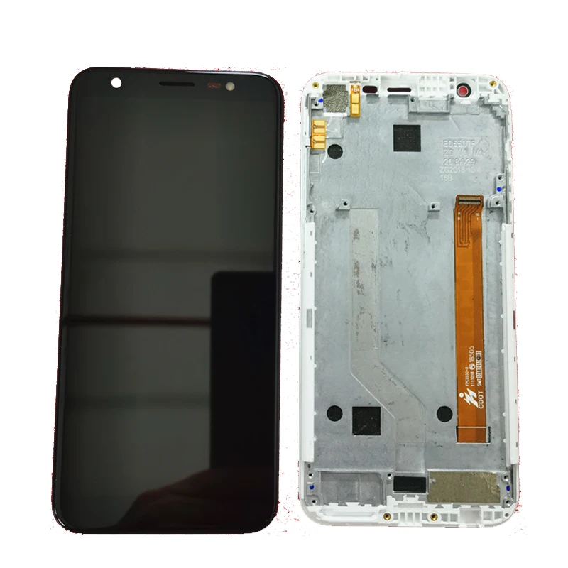 С рамкой для BQ Mobile 5512L Strike Forward BQ5512L ЖК дисплей сенсорный экран в сборе черный белый