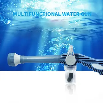 

Multi-function Sprinkler 8 In 1 Garden Hose Nozzle Water Soap Dispenser Pump Spray Tool Car Washer Cleaning