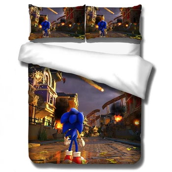 

2020 New 3D Super Mario Duvet Cover Set Funny Girls Boys Kids Children Bedding Set Au Eu Us Twin Full Queen King Bedding Sets