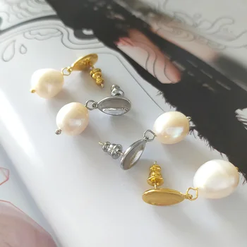 

2020 New Ear Pendant Natural Pearl Fashion Atmosphere Ear Pendant Female