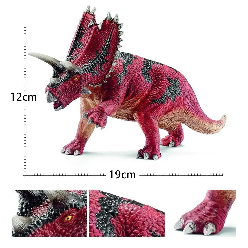 7,5 дюймов динозавр Pentaceratops пластиковая модель динозавра игрушки для детей Коллекция украшения модели Фигурки мальчиков детские подарочные игрушки