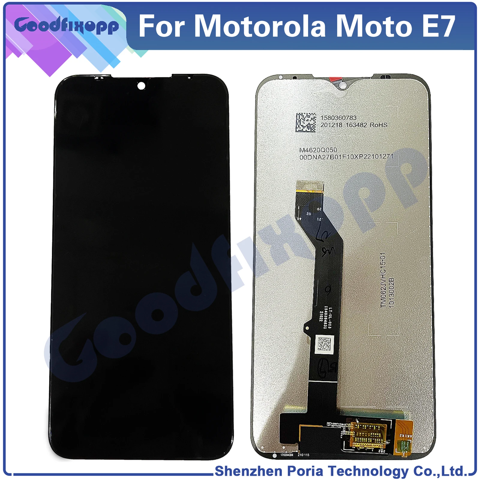 

Для Motorola Moto E7 2020 XT2095 XT2095-1 XT2095-2 LCD дисплей сенсорный экран дигитайзер в сборе запасные части