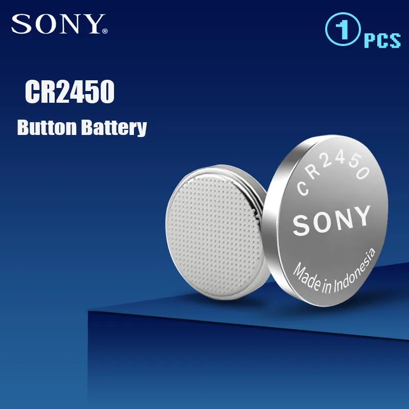 1PCS 100% Original Sony CR2450 CR 2450 3V 550mah Lithium Batteries For swatch watch Car key clocks Pedometer Button Coin Cell |
