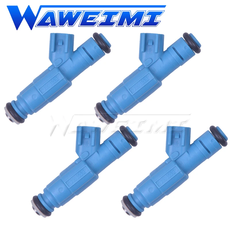 

WAWEIMI 4 Pieces OE 0280155972 For Jeep Liberty Dodge Ram 1500 3.7L V6 2002 2003 Fuel Injector Genuine Quality Injection Nozzles