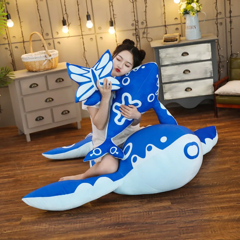 

Chinese Animals and Dolphins Arena of Valor 5v5 Arena Game Penta Storm Zhuang Zhou's Mount Kun Pillow Plush Toy Kunpeng Roc Doll