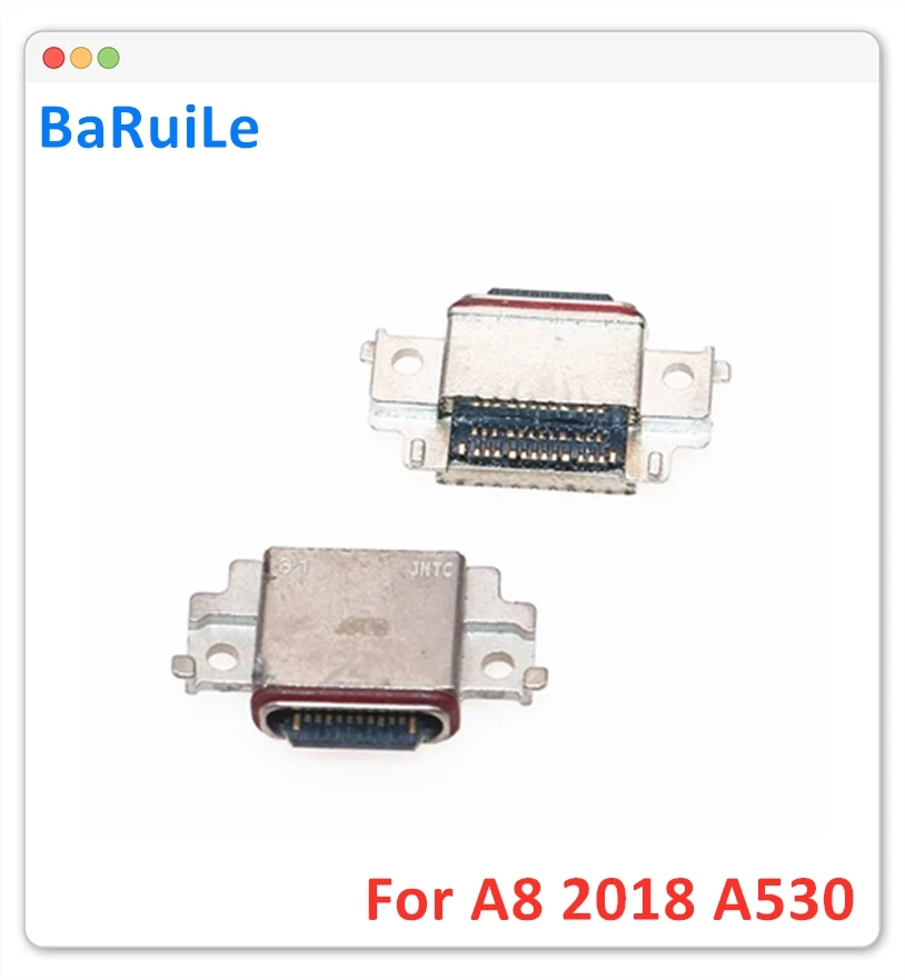 BaRuiLe 10 шт. зарядное устройство для samsung Galaxy A8 SM-A530 SM-A530DS A530 type-C USB разъем для зарядного устройства