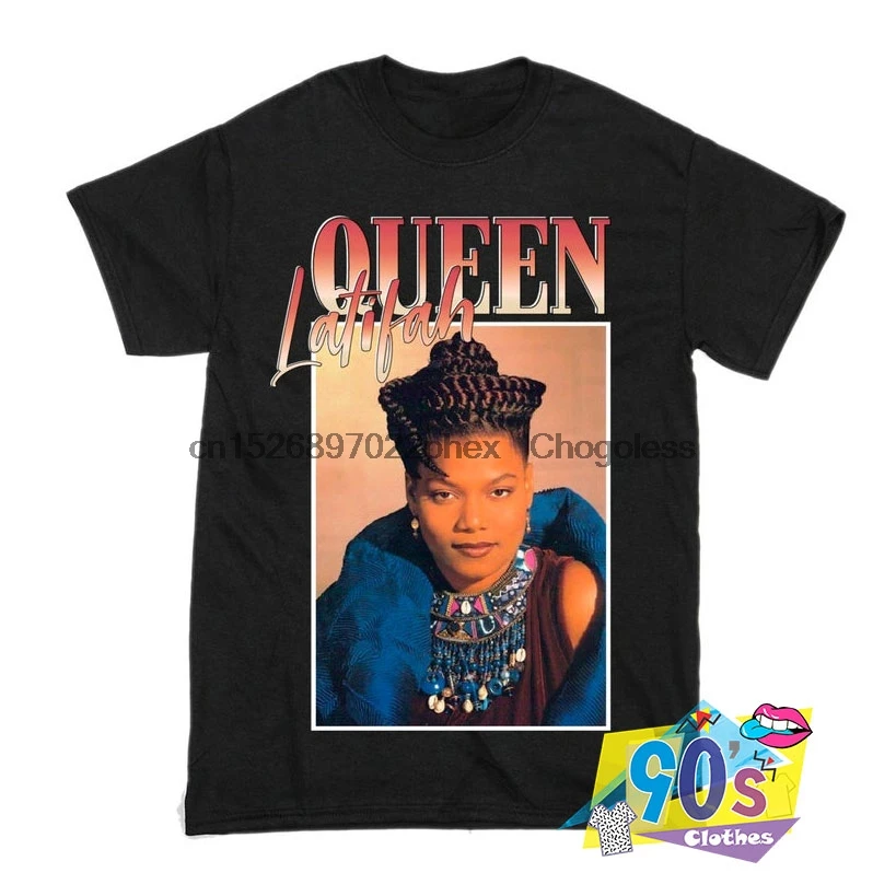 Queen Latifah Rapper T Shirt 