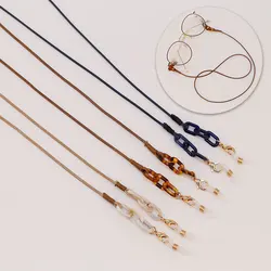 Wax Cord Hangs Masks Chain Glasses Women's Neck Cord Sunglasses Hangs Eyeglasses Rope Anti Slip Cords Reading Glasses Strap
