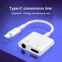 Bkscy Type C To 3 5mm Earphone Jack Adapter for Huawei P30 P20 Mate20 Pro Nova5 Audio Cable Headphone Charging USB C Converter