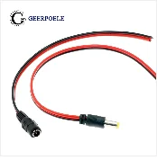 DC 5.5x2.1 Power Wire Connector Conjunto Feminino Plug Cable Waterproof Jack Tomada Electrico 5.5x2.5 Interface Socket Conector