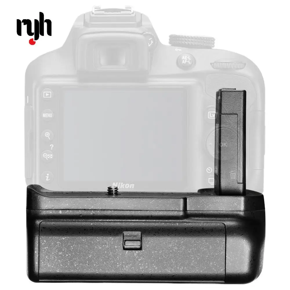 RYH Камера Батарейная ручка для NIKON D3100 D3200 D3300 SLR цифровой вертикальные жалюзи