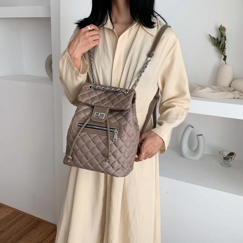 Модный сетчатый женский рюкзак повседневный рюкзак из искусственной кожи женские сумки Дамский школьный рюкзак сумка на плечо