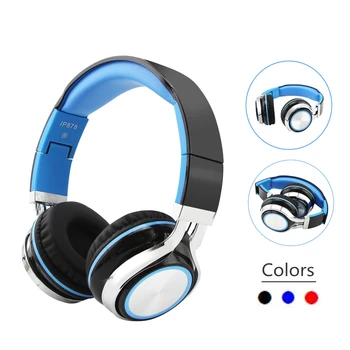 

Bluetooth Wireless Gaming Headphones Folding Handsfree Music Sport Earphone With Microphone PC BT Gamer Handset For Mobile Phone