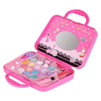 

1 Set of Cosmetics Kit Toy Makeup Toy Set Children Makeup Toys Makeup Plaything for Home Children Party Kid