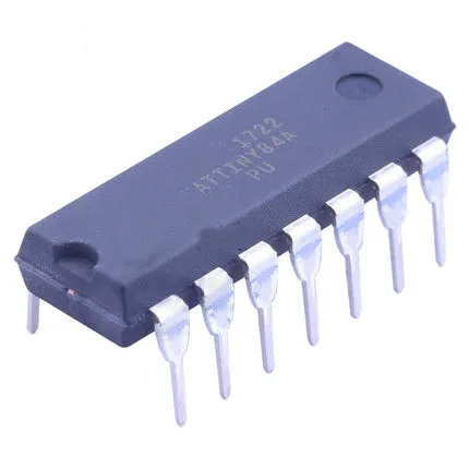1 шт. ATTINY84A-PU ATTINY84-20PU ATTINY84 ATTINY84-20 MCU 8BIT 8KB флэш-14-DIP лучшее качество в наличии |