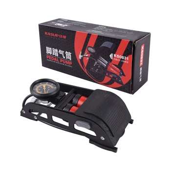 

Double tube design, high power, more energy-saving foot pump basketball football volleyball air pump