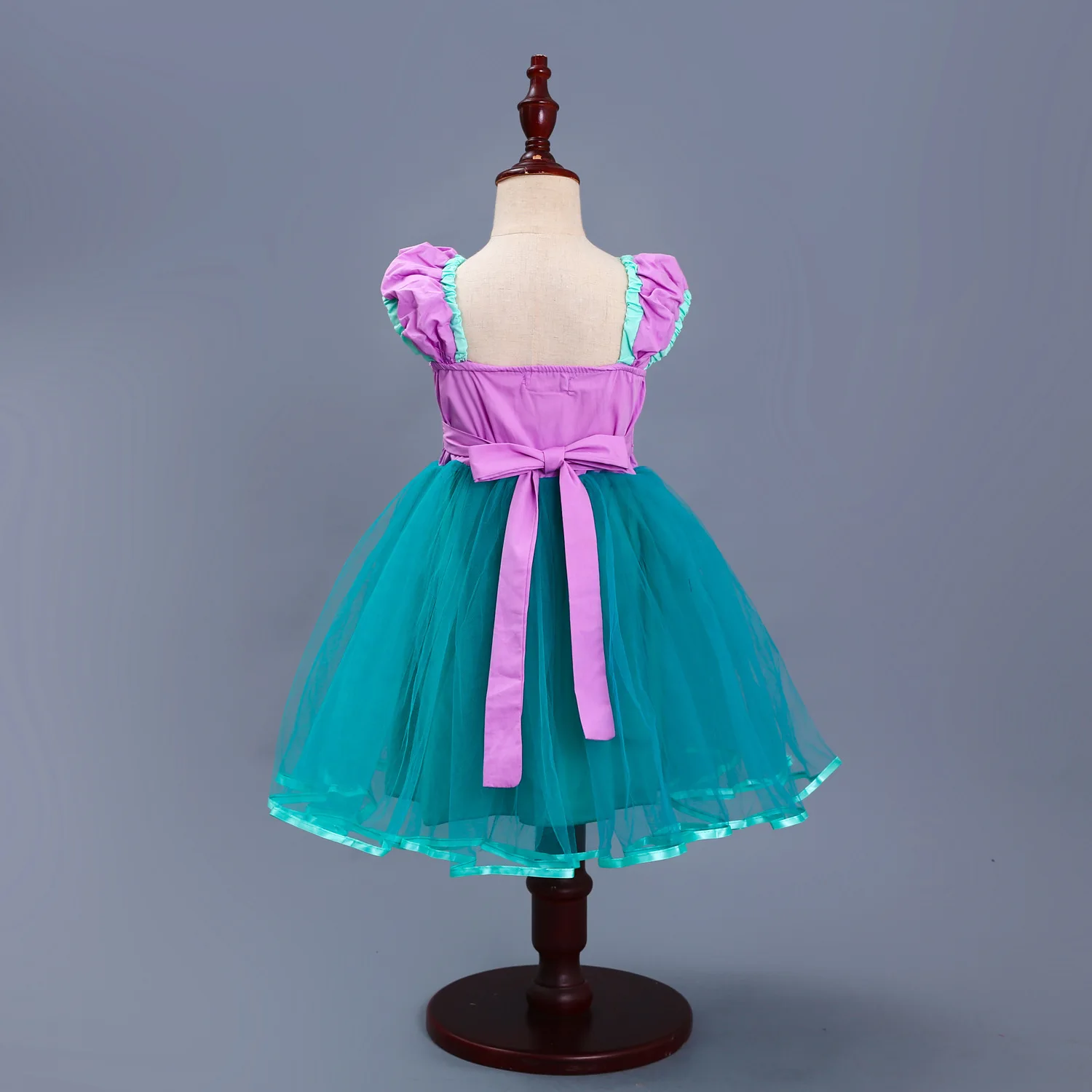 Детское платье-пачка «Русалочка Ариэль» для девочек, детское платье, Высококачественная детская юбка-пачка принцессы Ариэль, Прямая поставка