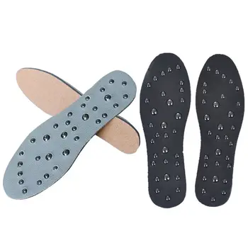 

Massaging Magnet Insoles Magnetic Stone Massage Deodorant Pain Relief Shoes Pad X5XC