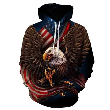 

Tessffel Animal American Eagle Flag Camo Hunting Tracksuit Pullover New Fashion Casual Unisex 3DPrint Hoodies/zipper/Jacket s-9