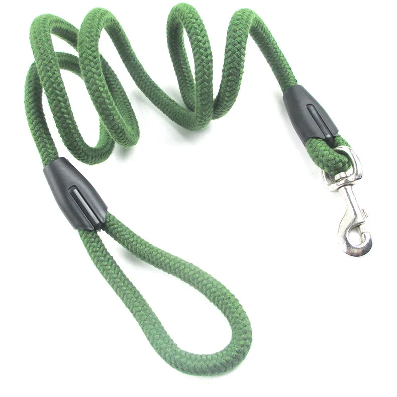  Lu Pet New Products Parachute Material Hand Holding Rope Army Green Sky Blue And Pull Resistance Bi