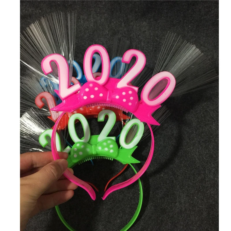 1PC Flashing Led Glasses Luminous Party Decorative Light Up Gift Glowing Headband Festival Wedding New Year