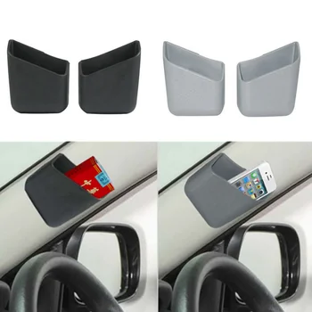 

2Pcs Universal Car Auto Accessories Organizer Storage Box For Chrysler Aspen Pacifica PT Cruiser Sebring Town Country