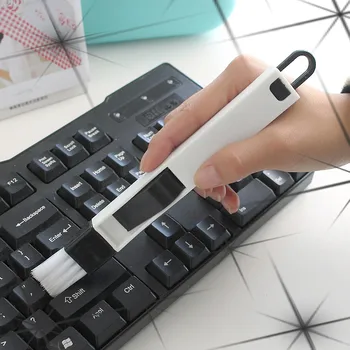 

1pcs Magic Keyboard Cleaning Brush Small Cleaning Brush Household Dustpan & Brush Clean Sliding Door Vents Groove Cleaning Brush
