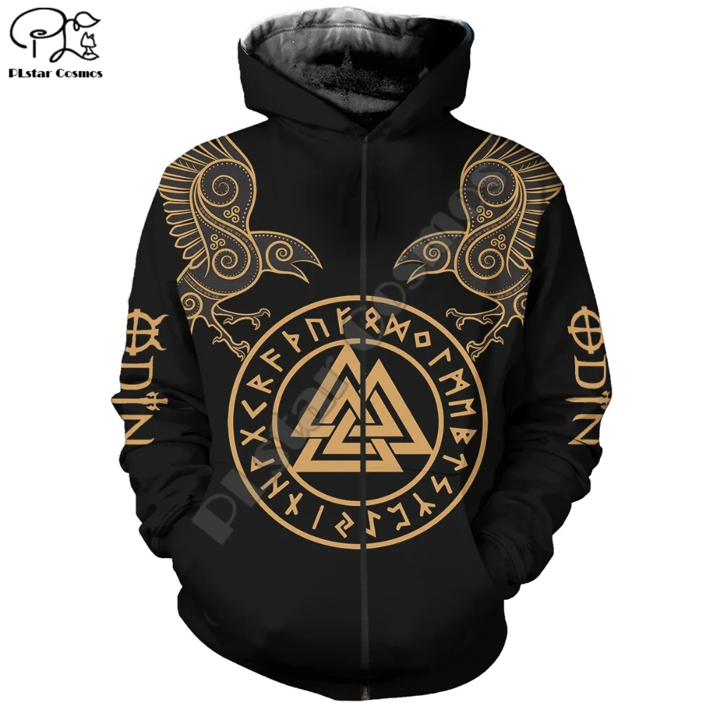 3d-the-symbol-of-odin-clothes-zx1107-zipped-hoodie