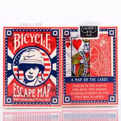 Велосипедная карта побега игральные карты эллюзионистская колода USPCC Покер Волшебная карточная игра Волшебные трюки реквизит для мага