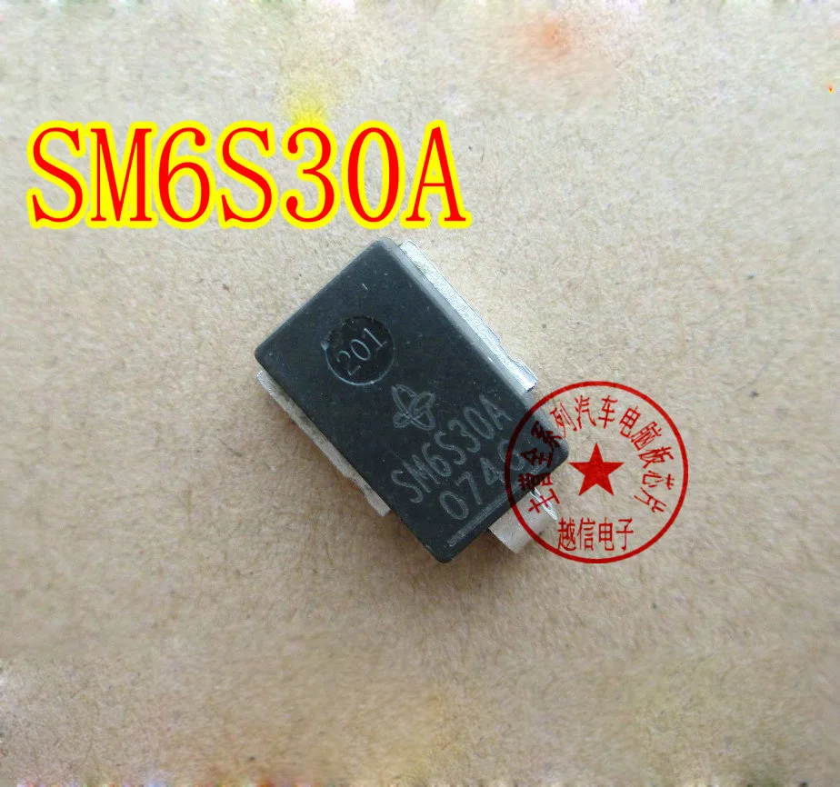 10PCS/LOT SM6S30A SM6S30 DO 218AB Automotive IC TVS SMD Diode Car SMD ...
