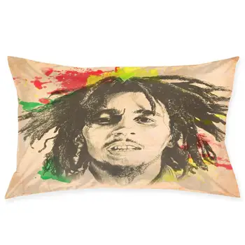 

Bob Marley Fashionable pillowcase and rectangular decorative pillowcase 20 "x30"