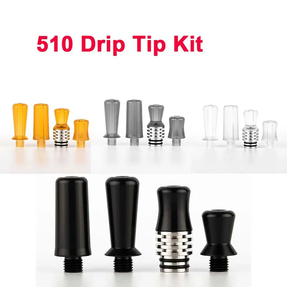 510 набор капельных наконечников для Berserker V2 MTL / COG Glaz Mini kree rta Zenith Pro BSKR YDDZ T1 V1 Ares 2/off