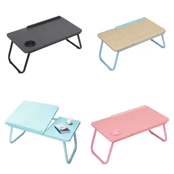 

Laptop Desk For Bed Sofa With Adjustable Tilting Top Breakfast Serving Tray With Folding Legs Multi Function Table