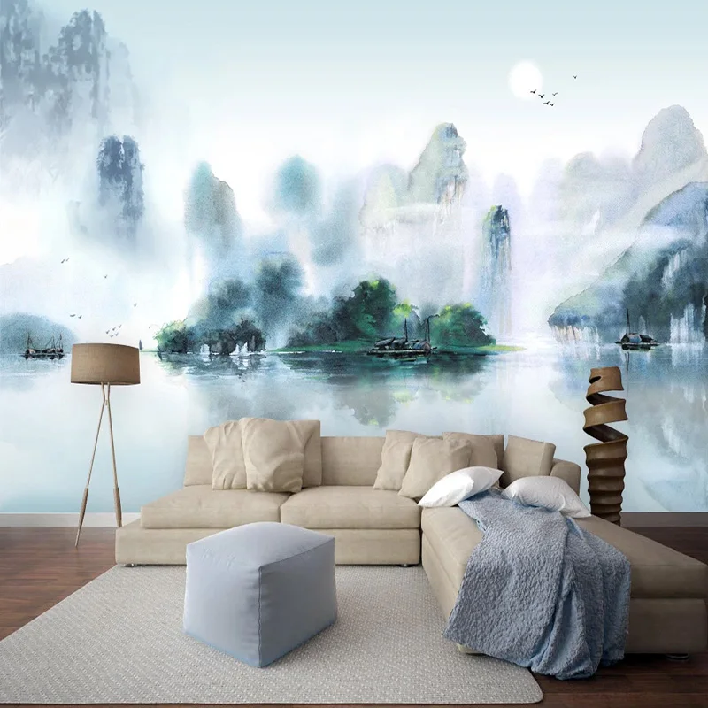 Chinese-Style-Ink-Landscape-Mural-Wallpaper-3D-Living-Room-Bedroom-Background-Wall-Decor-Papel-De-Parede