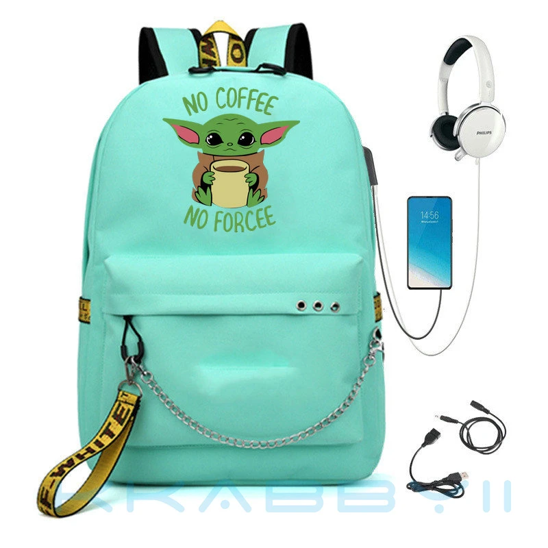 Baby Yoda School Bag vlr.eng.br