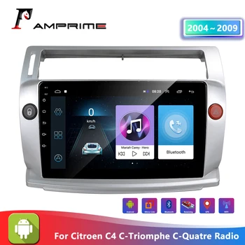 

AMPrime Android 2DIN Car Radio for Citroen C4 C-Triomphe C-Quatre 2004-2009 car dvd player car accessory multimedia Player