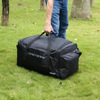 

Durable Car Storage Bag Delicate Texture Portable Outdoor Portable Carrying Case Handbag for 1/10 RC Crawler Drift Cars