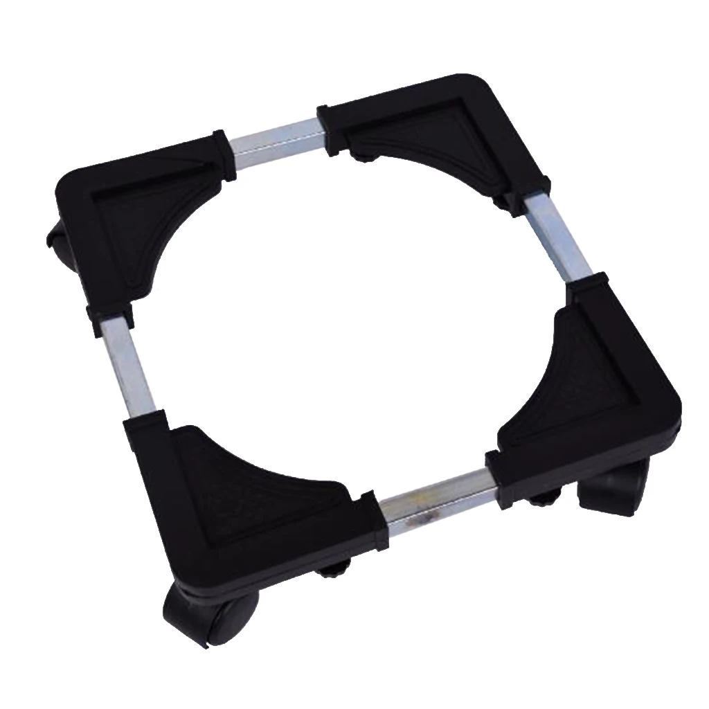 Multi-functional Mobile Base with 4 Wheels Adjustable for Washing Machine Refrigerator Dryer