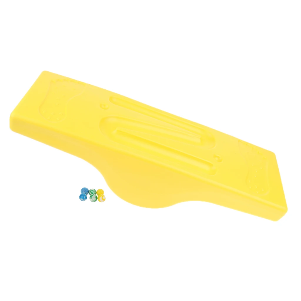 Plastic Outdoor Indoor Balance Maze Board 6 Balls Stability Stability Active Game Toy for Kids Toddlers