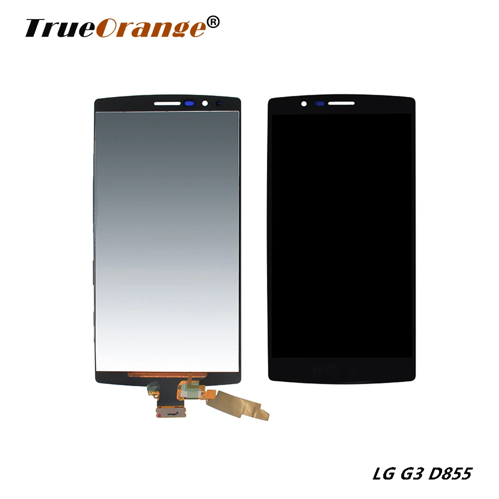 Для LG G3 LCD D850 D851 D855 ЖК-дисплей с сенсорным экраном дигитайзер сборка рамкой