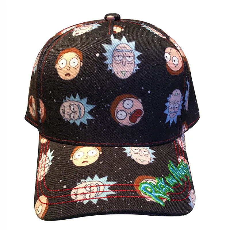 Rick Hat Mr. Meeseeks Whimsy Pickle Adjustable Casquette Baseball Cap