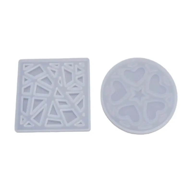 

Crystal Epoxy Resin Mold Irregular Love Heart Printing Casting Mould DIY Crafts 62KE