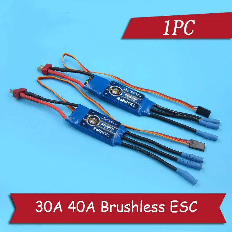 ZTW 30A 40A бесщеточный ESC с BEC Beetle электронный контроллер скорости для