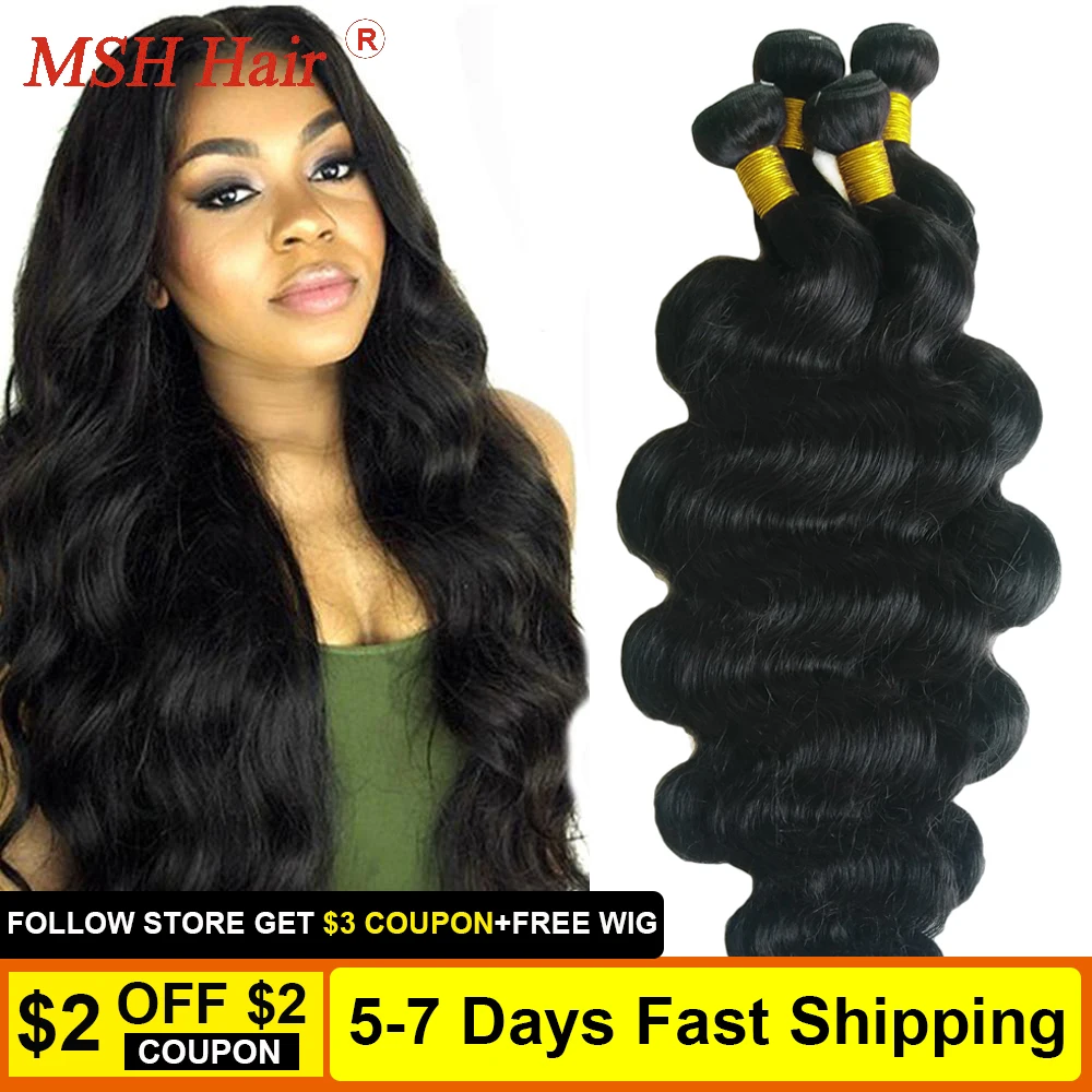 Msh Brazilian Hair Bundles 28 30 32 34 Inch Human Hair Weave Extensions Brazilian Body Wave 1/3/4 Bundles Human Hair Bundles 12 Msh Brazilian Hair Bundles 28 30 32 34 Inch Human Hair Weave Extensions Brazilian Body Wave 1/3/4 Bundles Human Hair Bundles