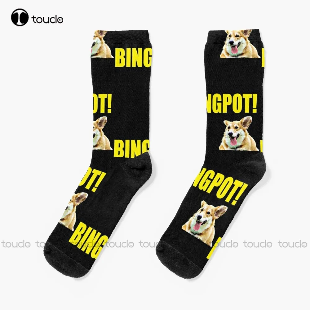 

Bingpot! - Brooklyn 99 Socks Black Baseball Socks Christmas Fashion New Year Gift Unisex Adult Teen Youth Socks Thanksgiving