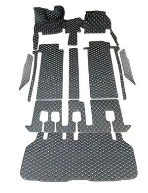 

Лучшее качество! Полный Комплект ковриков для автомобиля на заказ + коврик для багажника для Toyota Estima 7 8 мест 2020-2006 водонепроницаемые коврики, бесплатная доставка