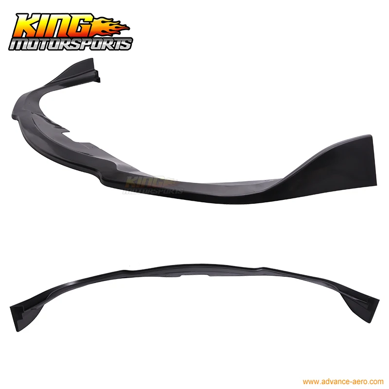 Подходит для 2006 2007 Subaru Impreza WRX Sti CS2 сплиттер губ переднего бампера PP|lip splitter|front bumper